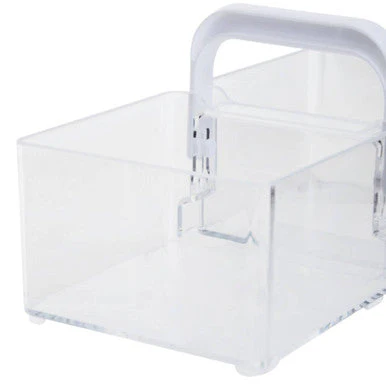 Romm Clear Plastic Kitchen Organiser With Handle - Image 5