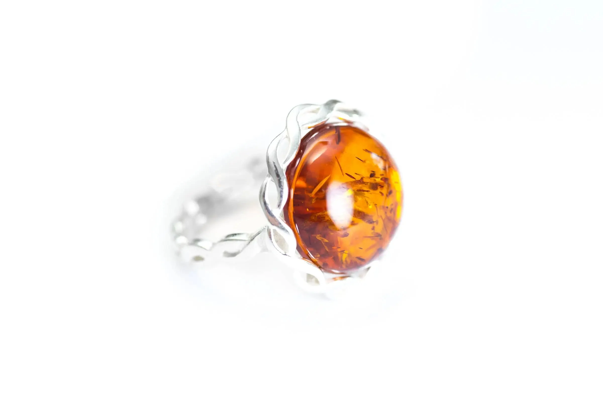 Rope Frame Statement Ring