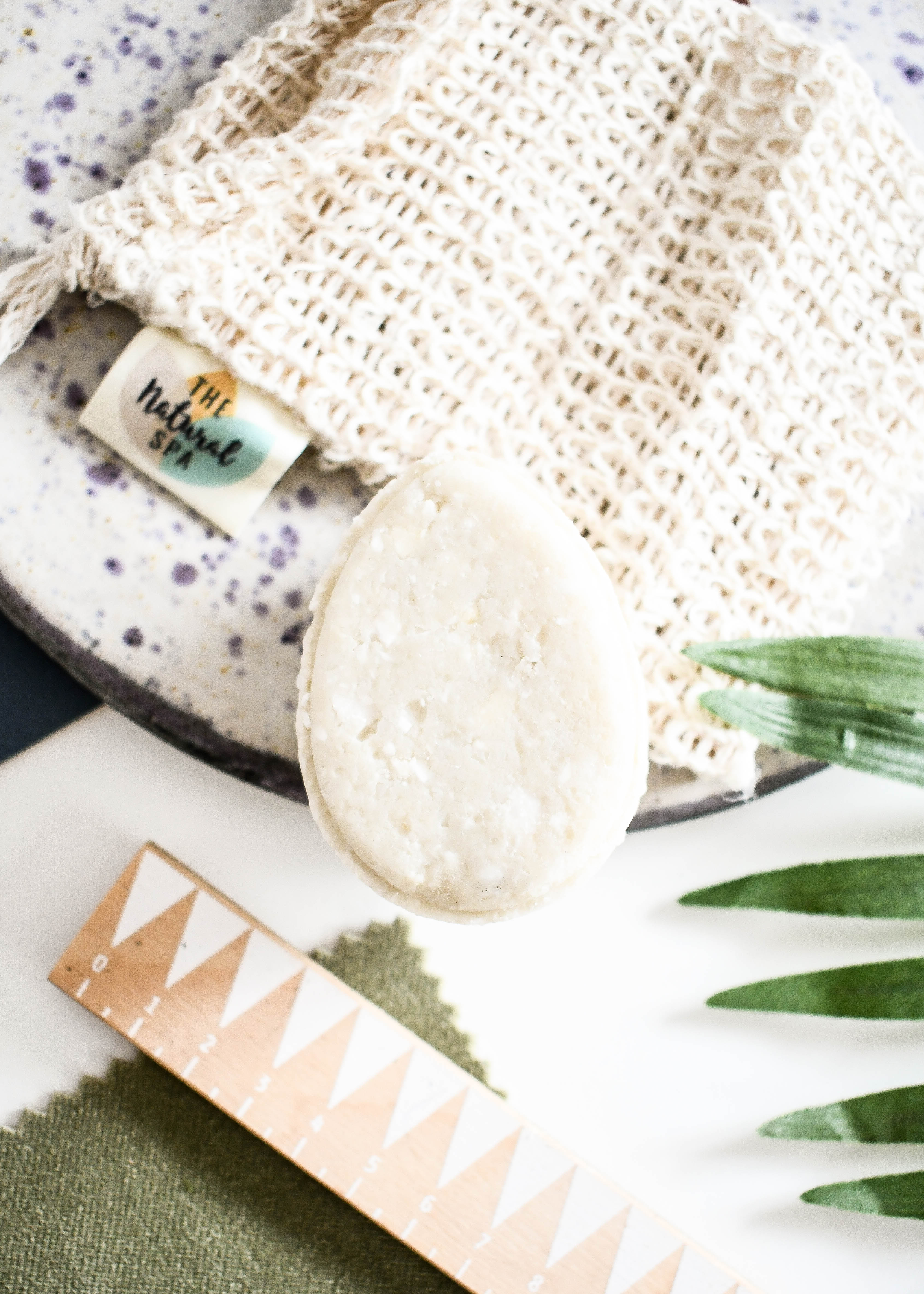 Rosemary TeaTree ECO Shampoo bar - Non Soap based hair wash - Image 3