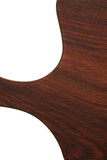 Rosi Natural Finish Tropical Rosewood Serving or Cutting Board in Organic Shape - Image 6
