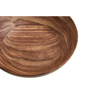 Rosi Small Round Sheesham Wood Salad Bowl - Image 7