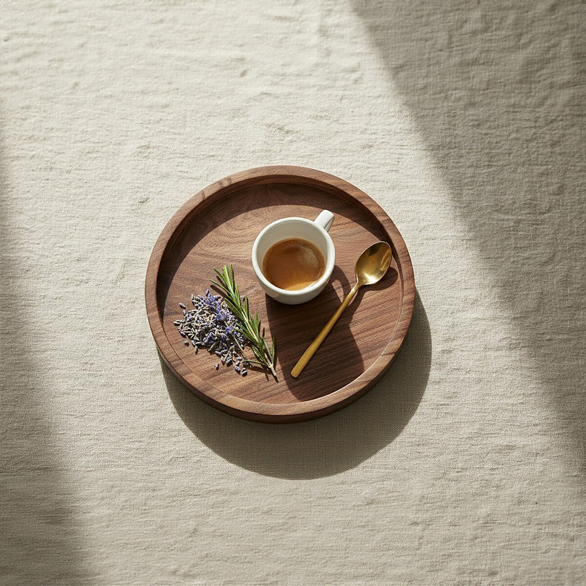 Rosi Small Sheesham Wood Tray - Image 4