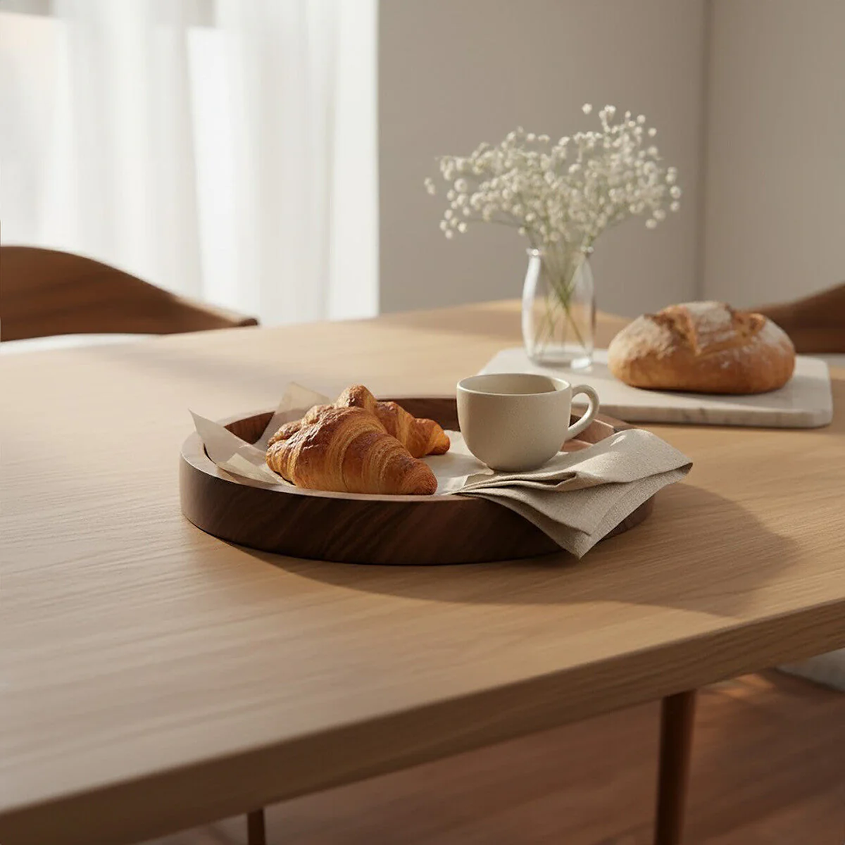 Rosi Small Sheesham Wood Tray - Image 6