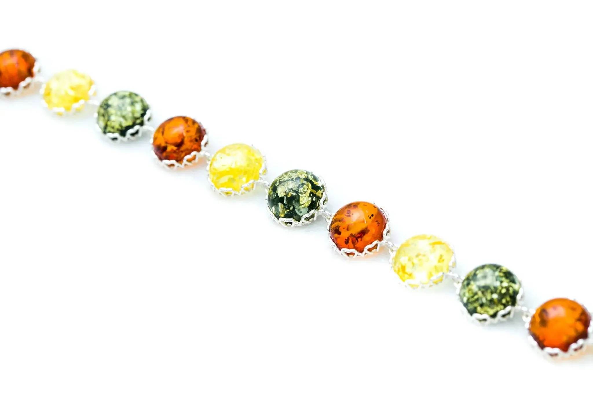 Round Candy Amber Bracelet - Image 2