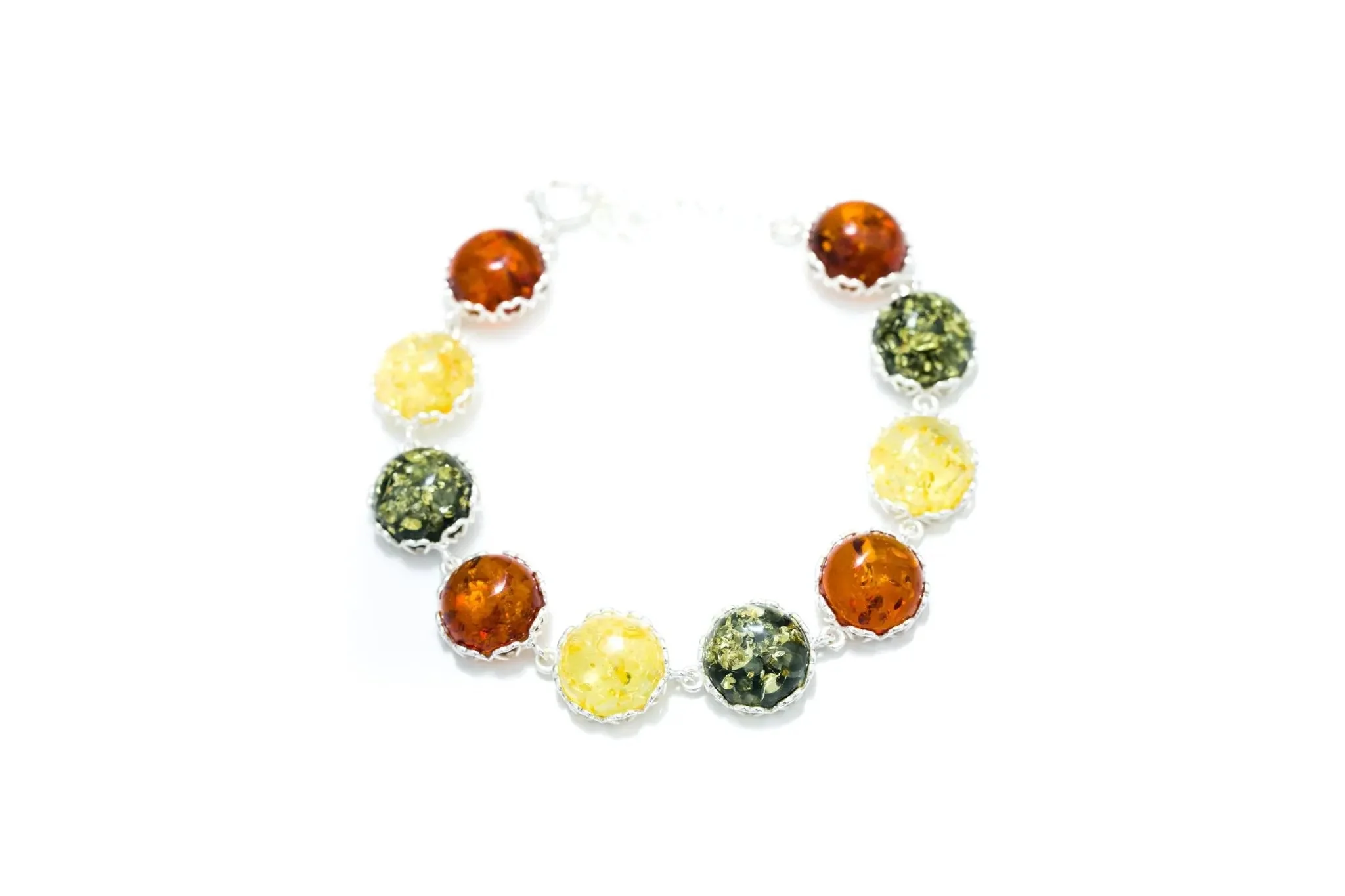 Round Candy Amber Bracelet - Image 3