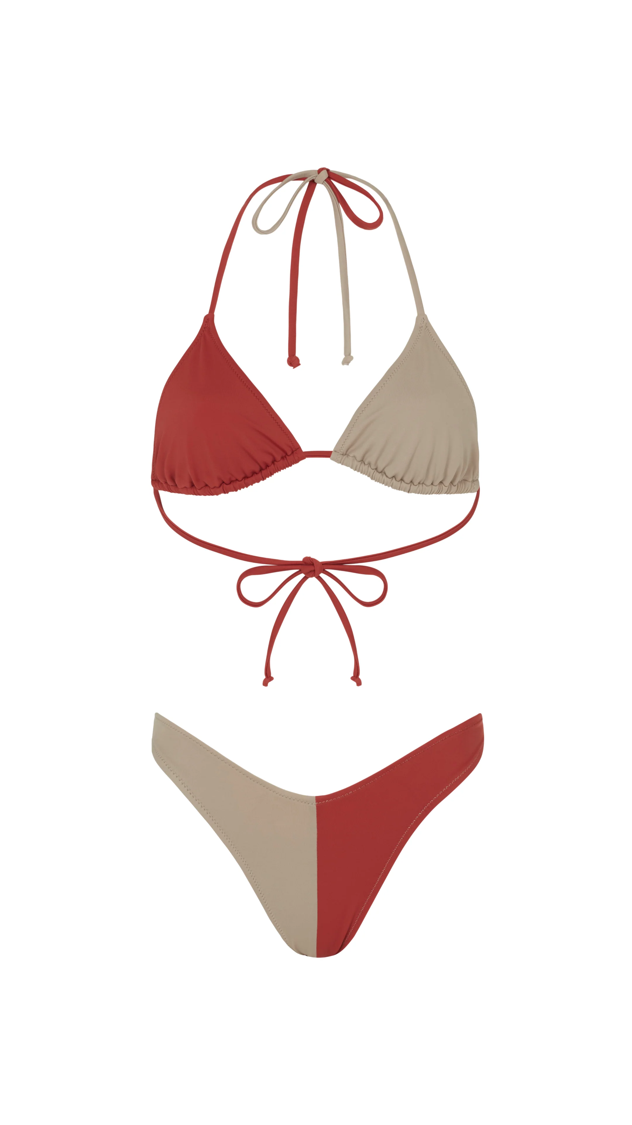 Rust Colour Duo Bikini Bottom - Image 2