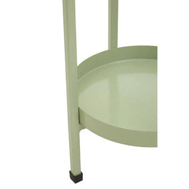Sabia Green And Gold Two Tiered Plant Stand - Image 10