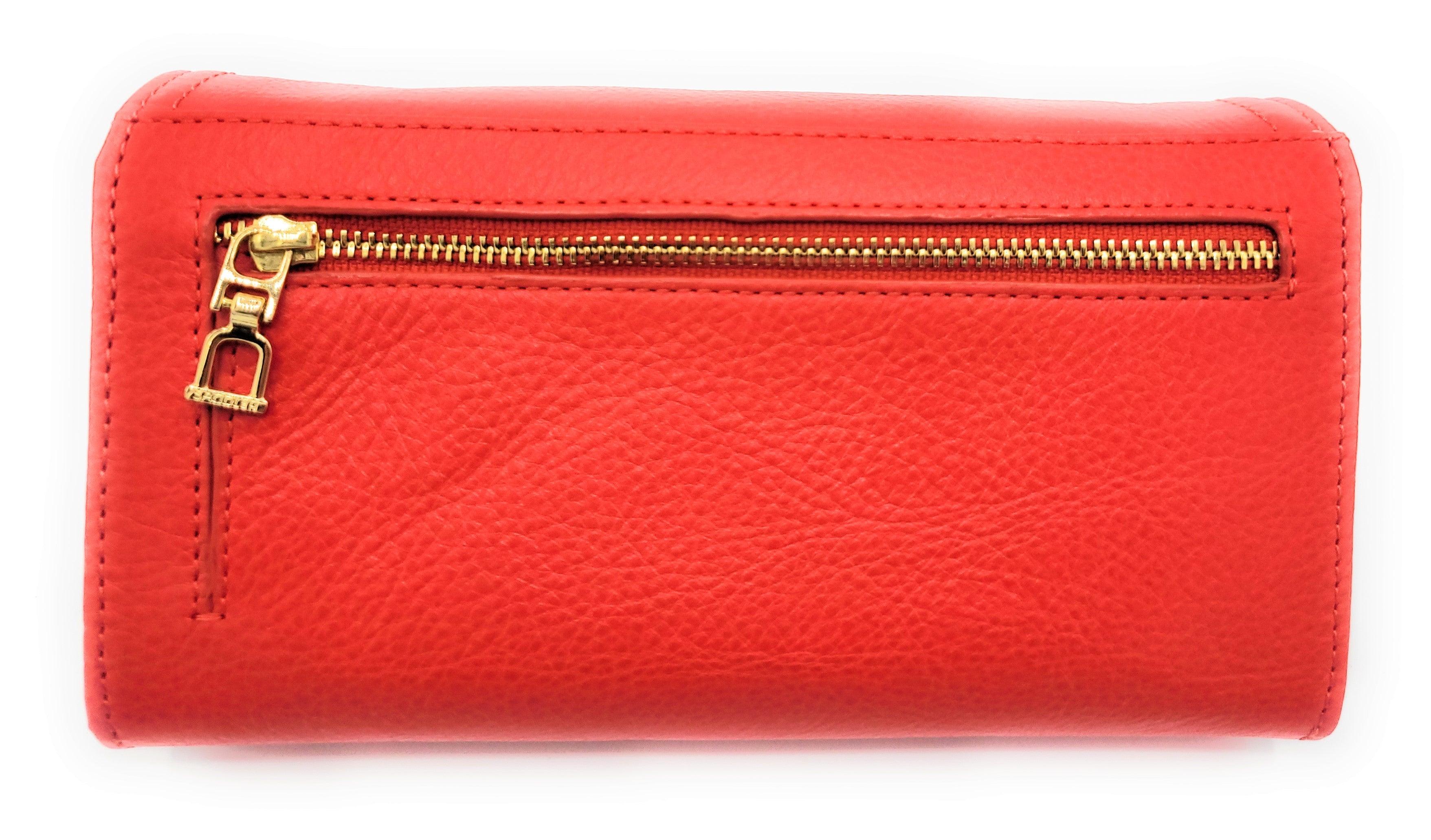 SADDLER BONNIE Real Leather Designer RFID Multi-section Purse | Gift Boxed - Image 4
