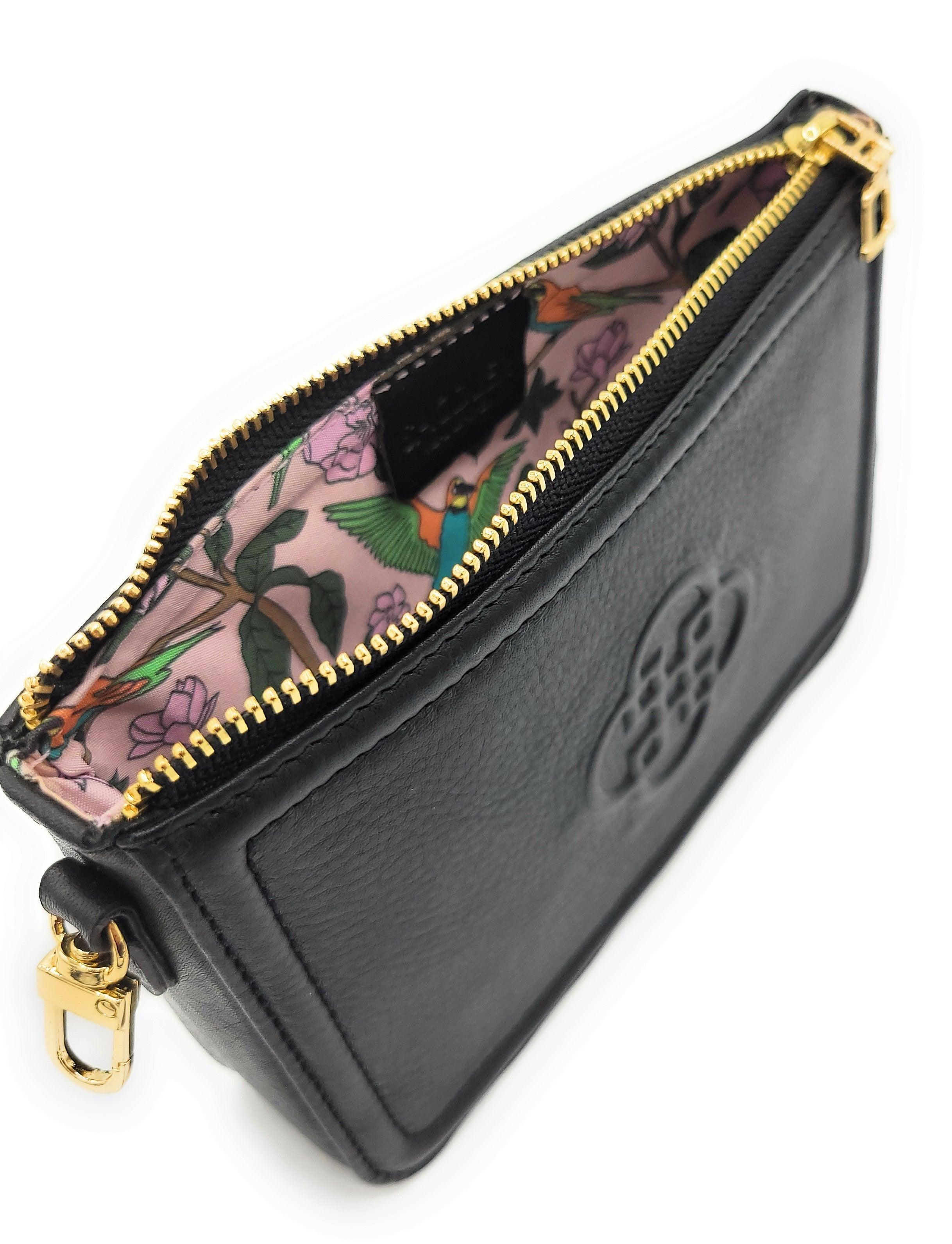 SADDLER FRANKIE Real Leather Designer Zip Top Make-up Pouch| Gift Boxed - Image 3