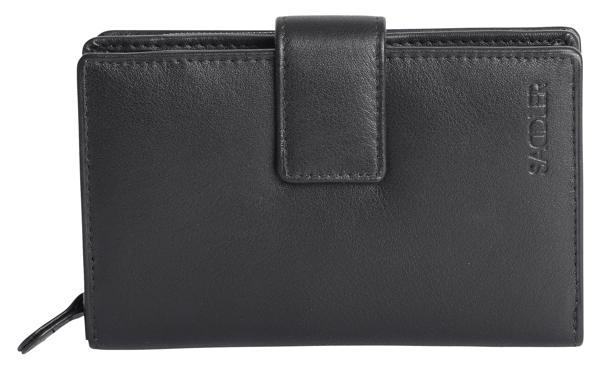 SADDLER GEORGIE Leather Double-Sided Purse - 13 Card Slots, Generous Space for Notes and Coins - RFID Protected - Image 15
