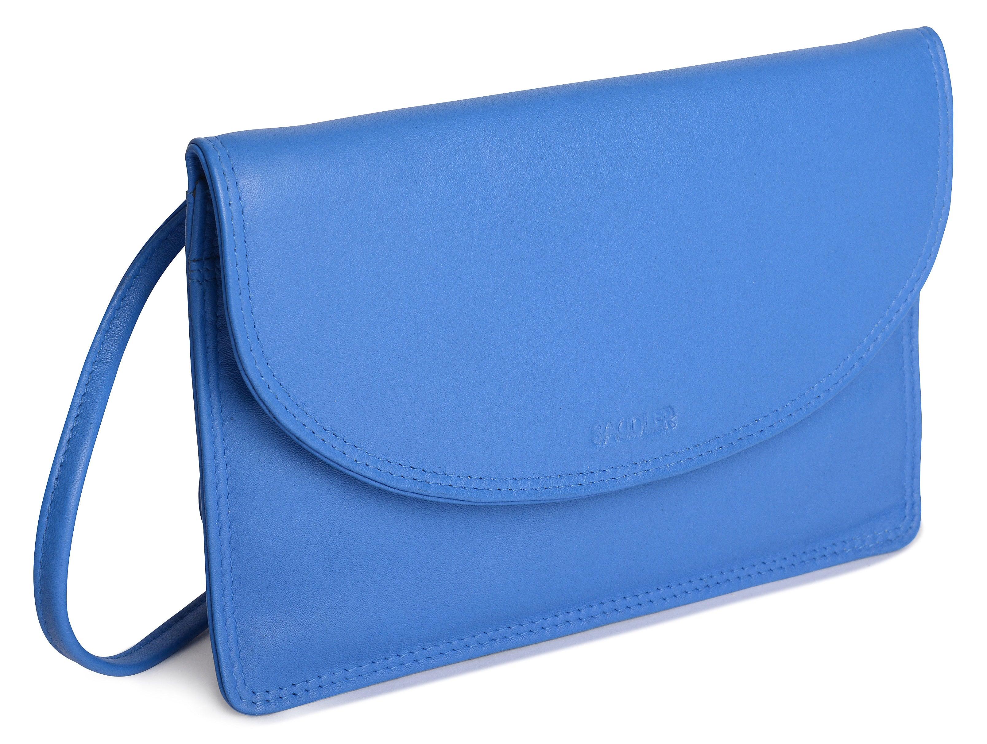 SADDLER ISABELLE Leather Slimline Crossbody Bag - Adjustable Strap, Multiple Pockets, Magnetic Closure - RFID Protected - Image 11