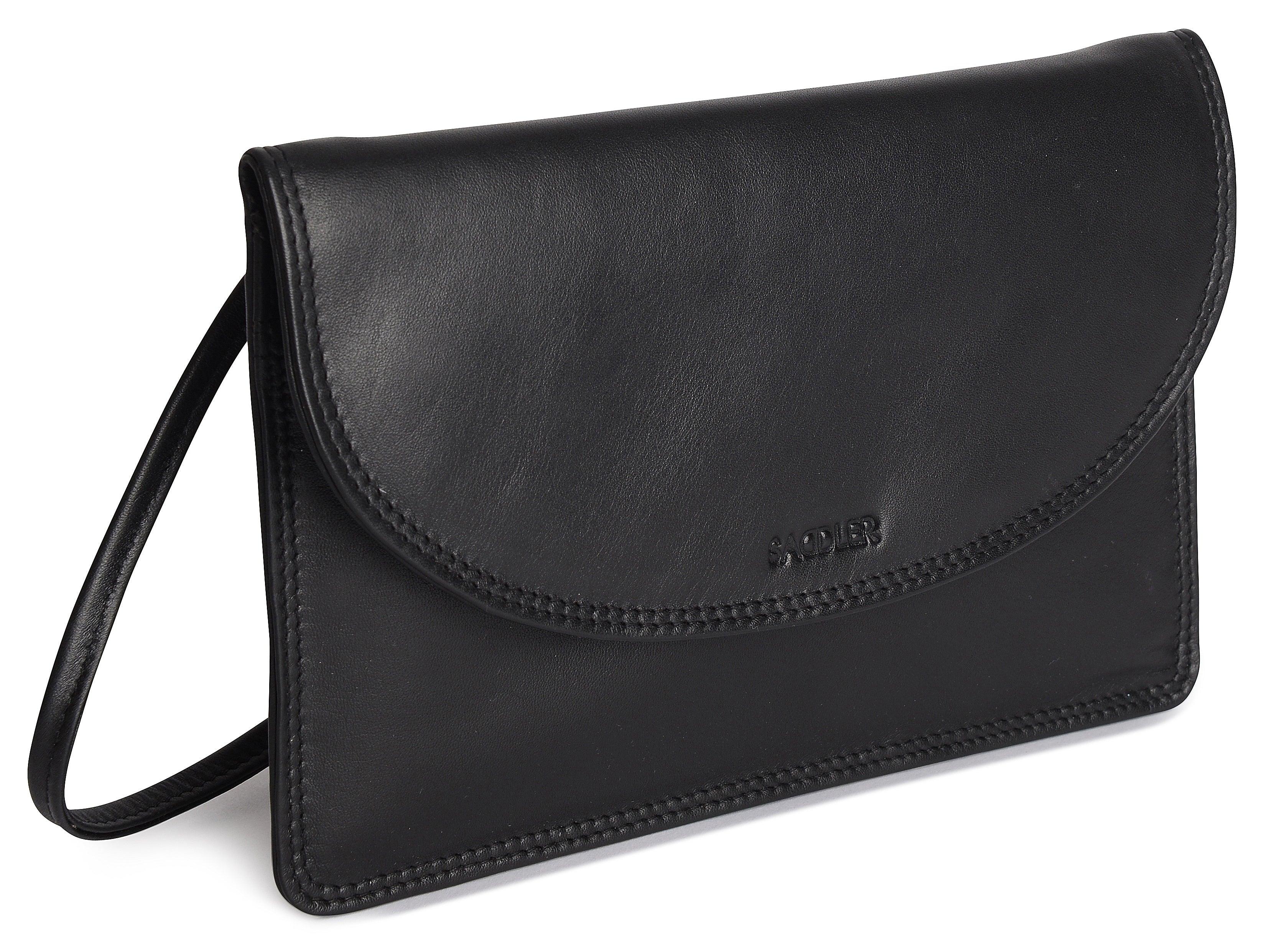 SADDLER ISABELLE Leather Slimline Crossbody Bag - Adjustable Strap, Multiple Pockets, Magnetic Closure - RFID Protected - Image 6