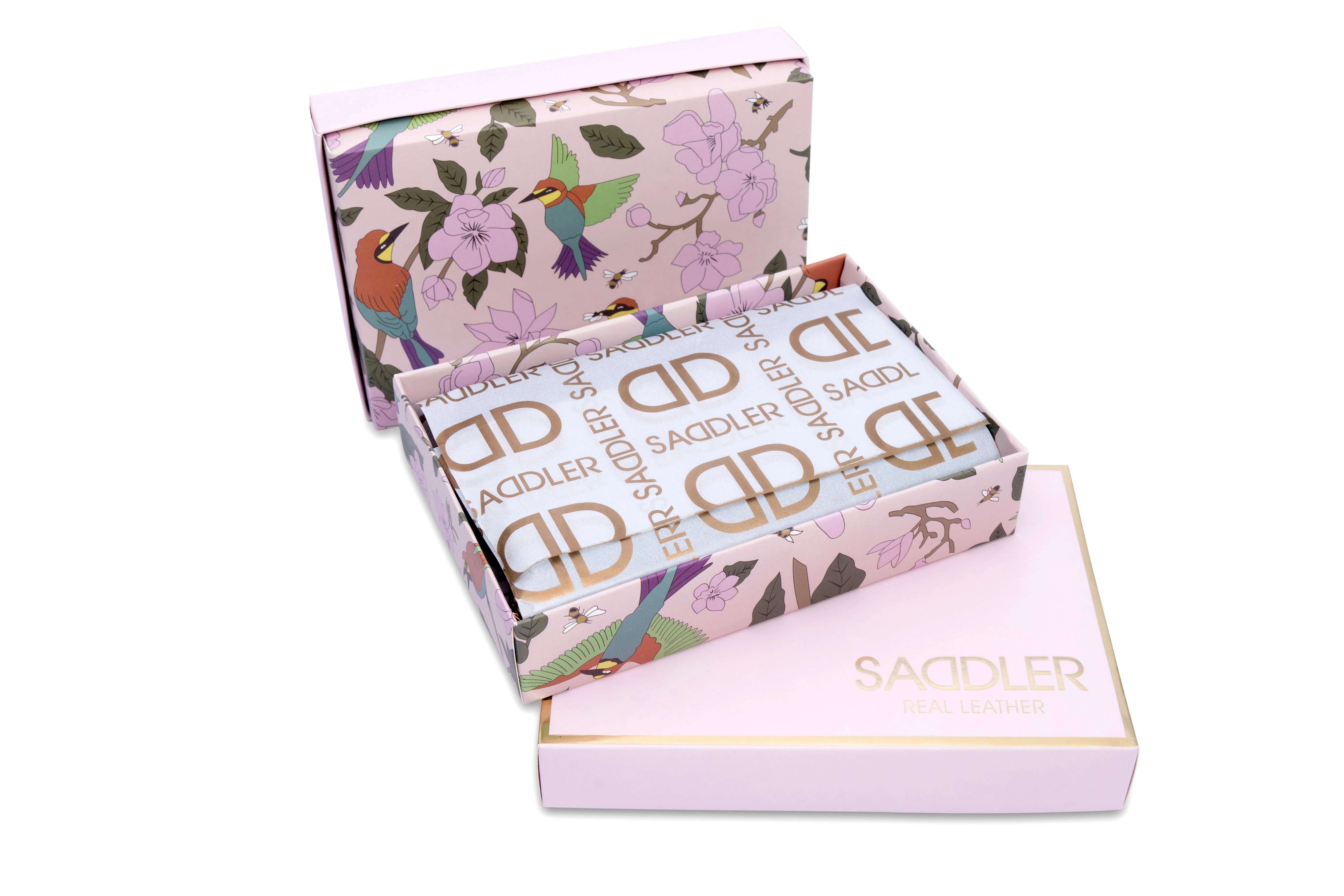SADDLER "Marion" Bifold Real Leather Card Wallet with Zip Top Coin Purse (Gift Boxed) - Image 12