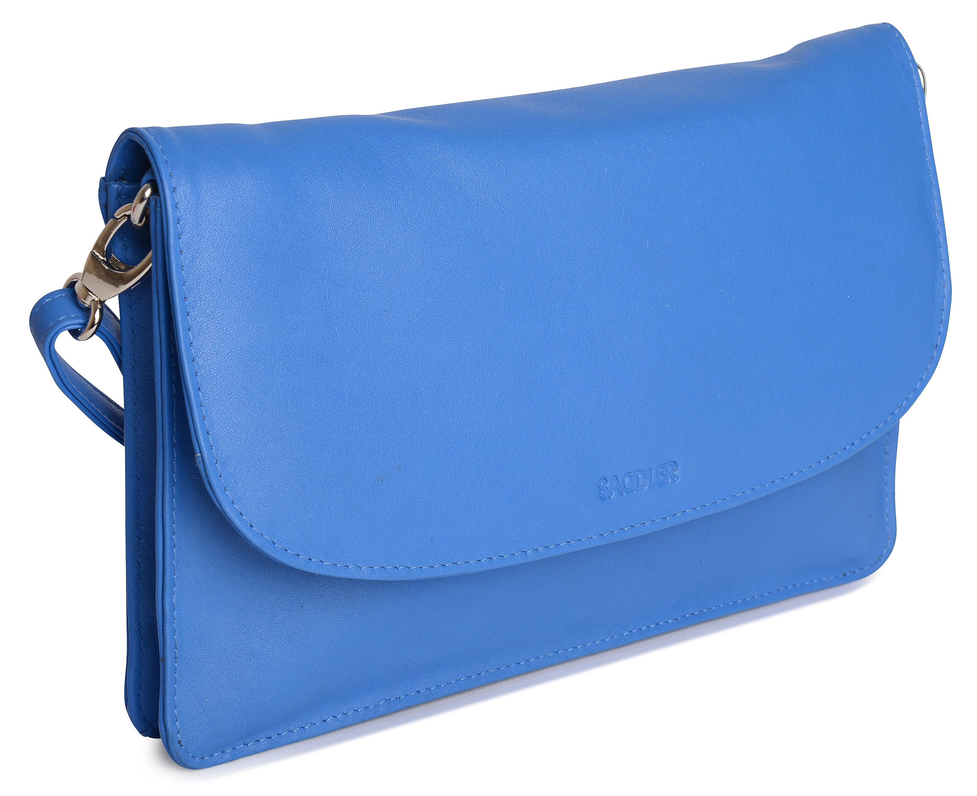 SADDLER Olivia 3-Section Leather Crossbody Bag & Clutch – Compact & Stylish - Gift Boxed - Image 11