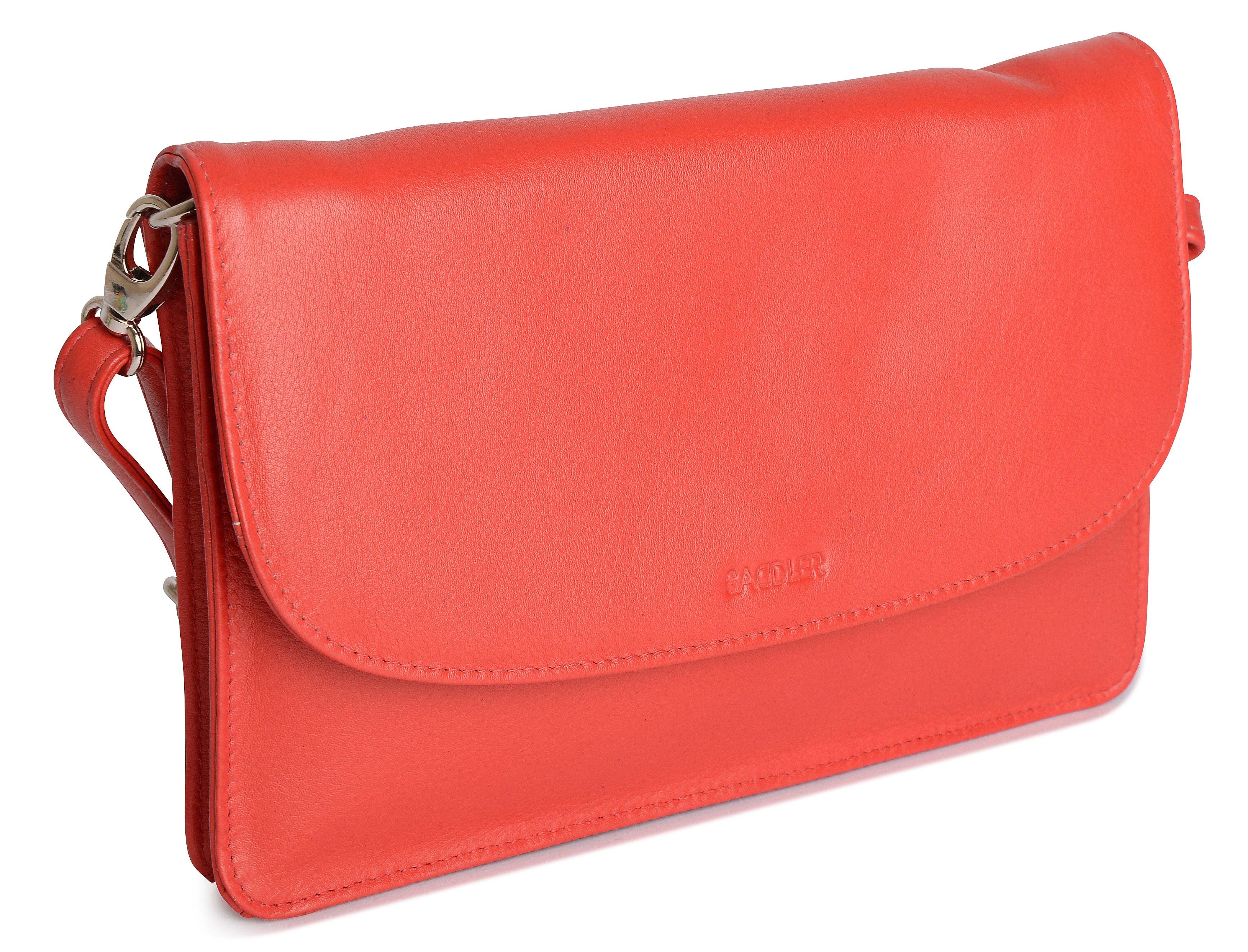 SADDLER Olivia 3-Section Leather Crossbody Bag & Clutch – Compact & Stylish - Gift Boxed - Image 31