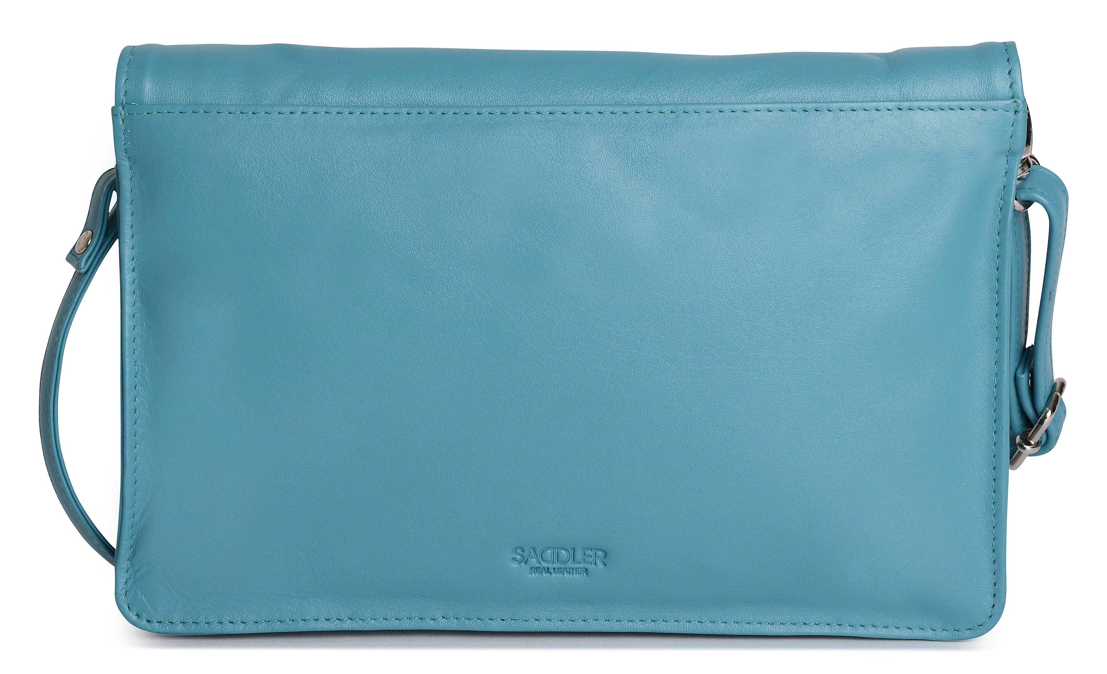 SADDLER Olivia 3-Section Leather Crossbody Bag & Clutch – Compact & Stylish - Gift Boxed - Image 44