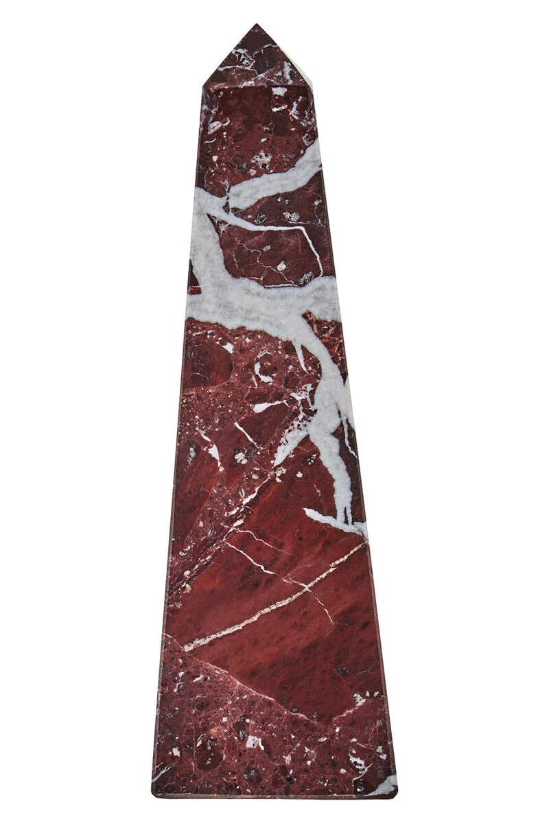 Salmo Small Red Marble Obelisk - Image 2
