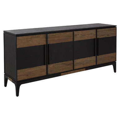 Salvar Two Tone Oak Wood Sideboard - Image 2