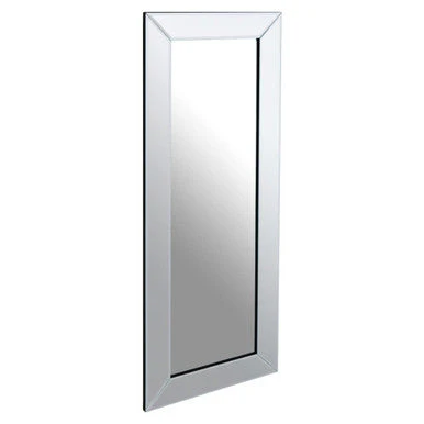 Sana Medium Rectangular Wall Mirror with Bevelled Frame - Image 2