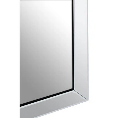 Sana Medium Rectangular Wall Mirror with Bevelled Frame - Image 4