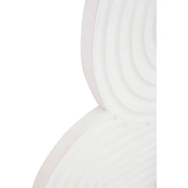 Saras White Finish Mango Wood Wall Mirror - Image 11