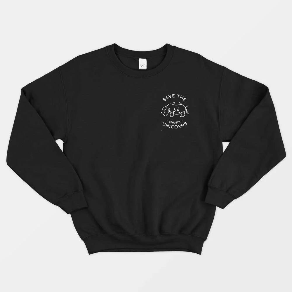 Save The Chubby Unicorns Corner Sweatshirt (Unisex) - Image 5