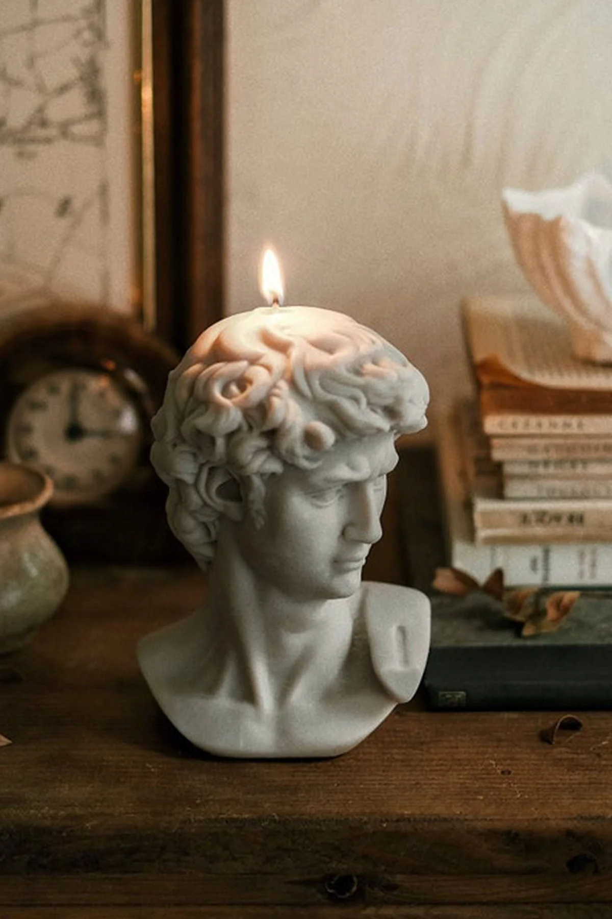 Scented David Bust Candle - Image 3