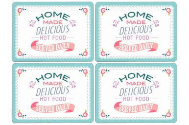Set Of Four Amelie Cork Placemats
