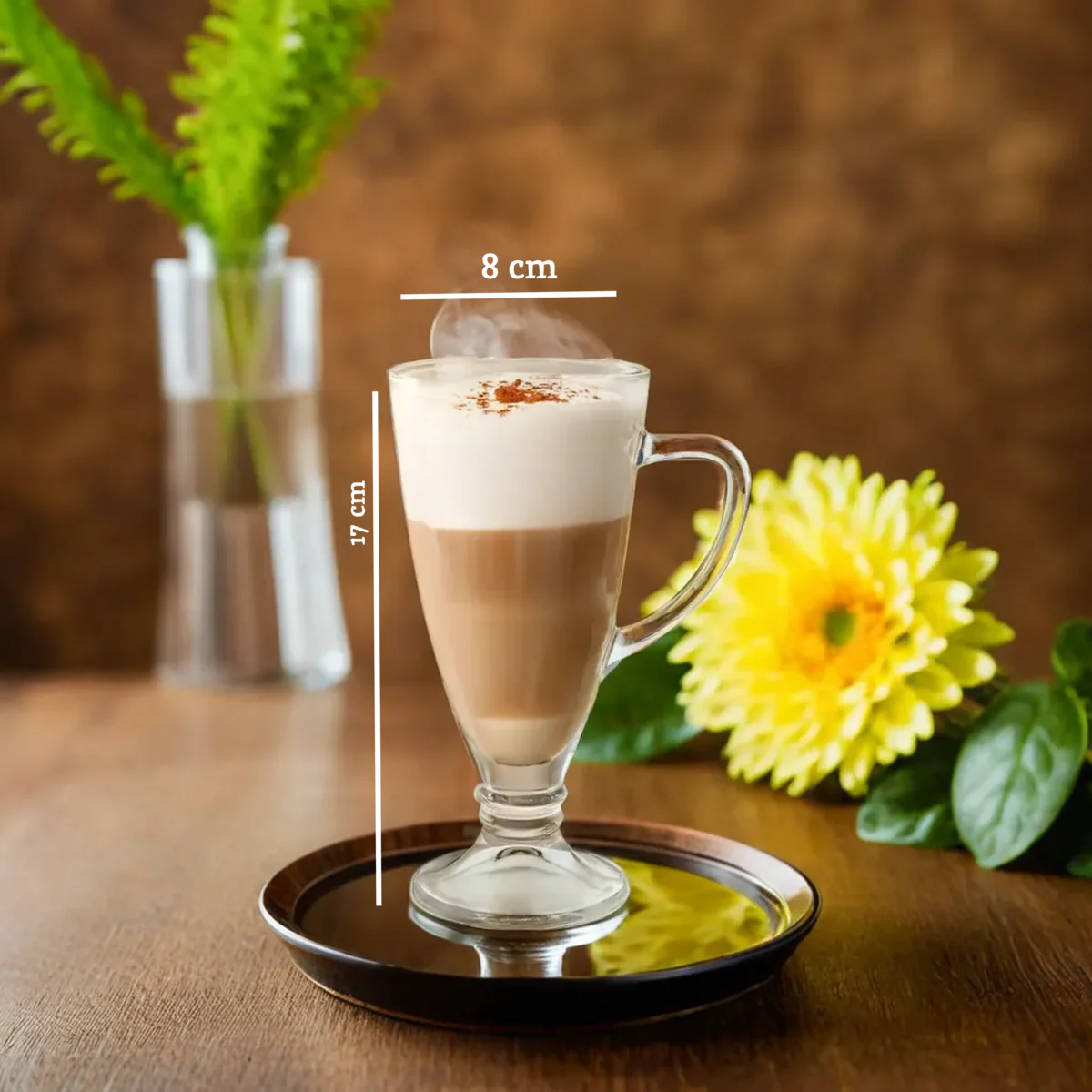 Torta Set Of Four Latte Glasses - Image 11