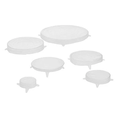 Set Of Six Zing Silicone Lids - Image 2