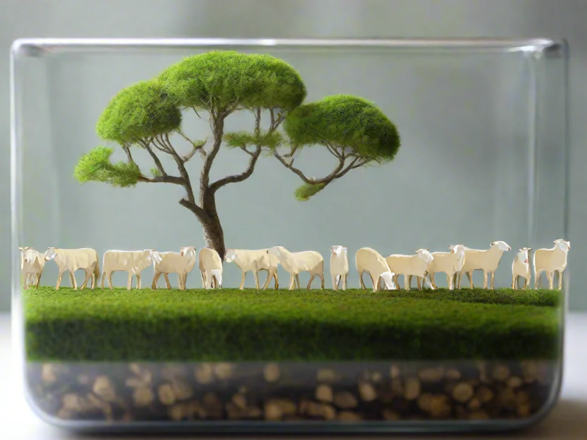 Sheep (14) Terrarium Figures - 15749 - Image 2