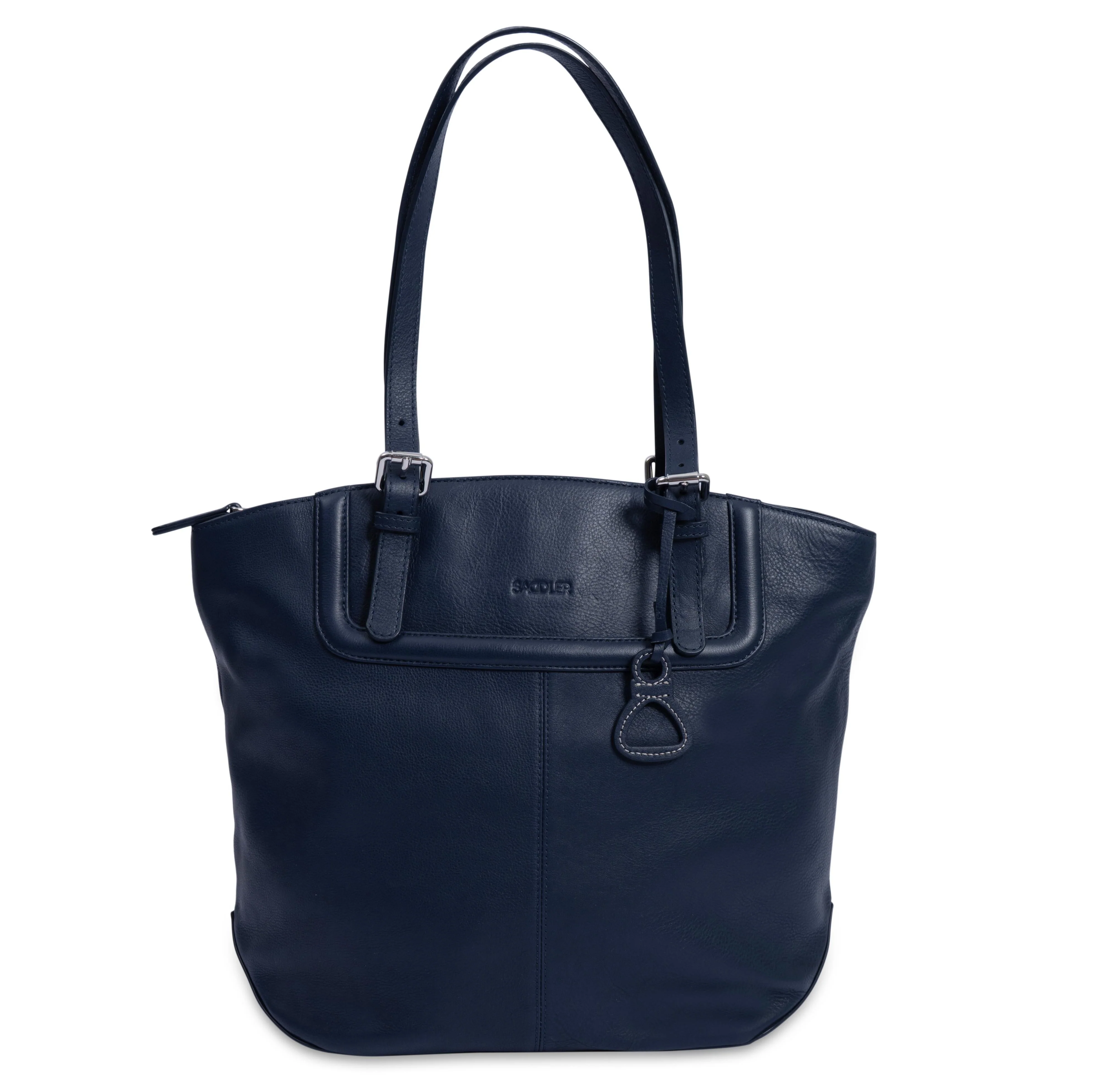 Sienna Zip Top Tote Shopper Bag for Women - Handmade by Saddler - Image 7