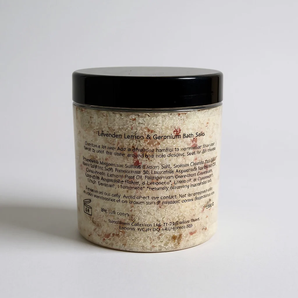 Simple Scents Aromatherapy Lavender, Lemon & Geranium Bath & Foot Soak - 250g - Image 2