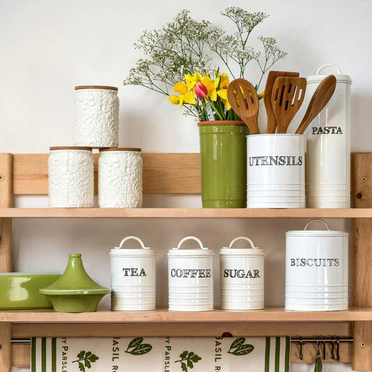 Sketch Cream Utensil Holder - Image 2