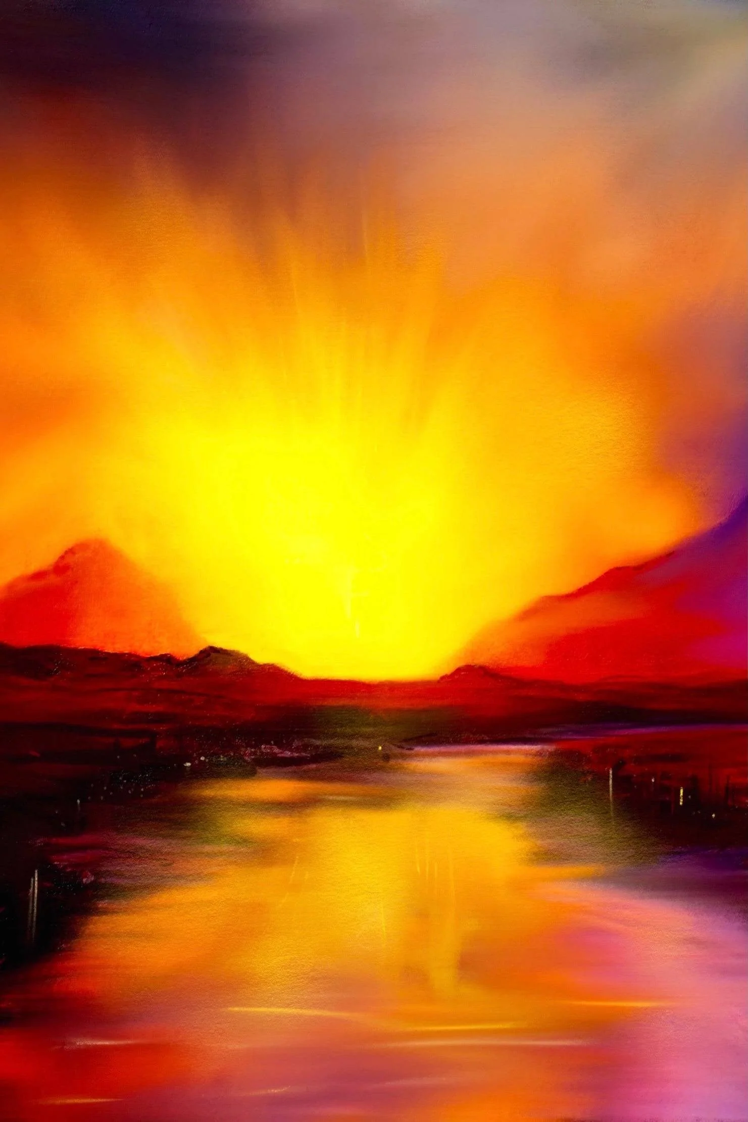 Skye Sunset | Statement Interior Wall Art from Scotland - Image 2