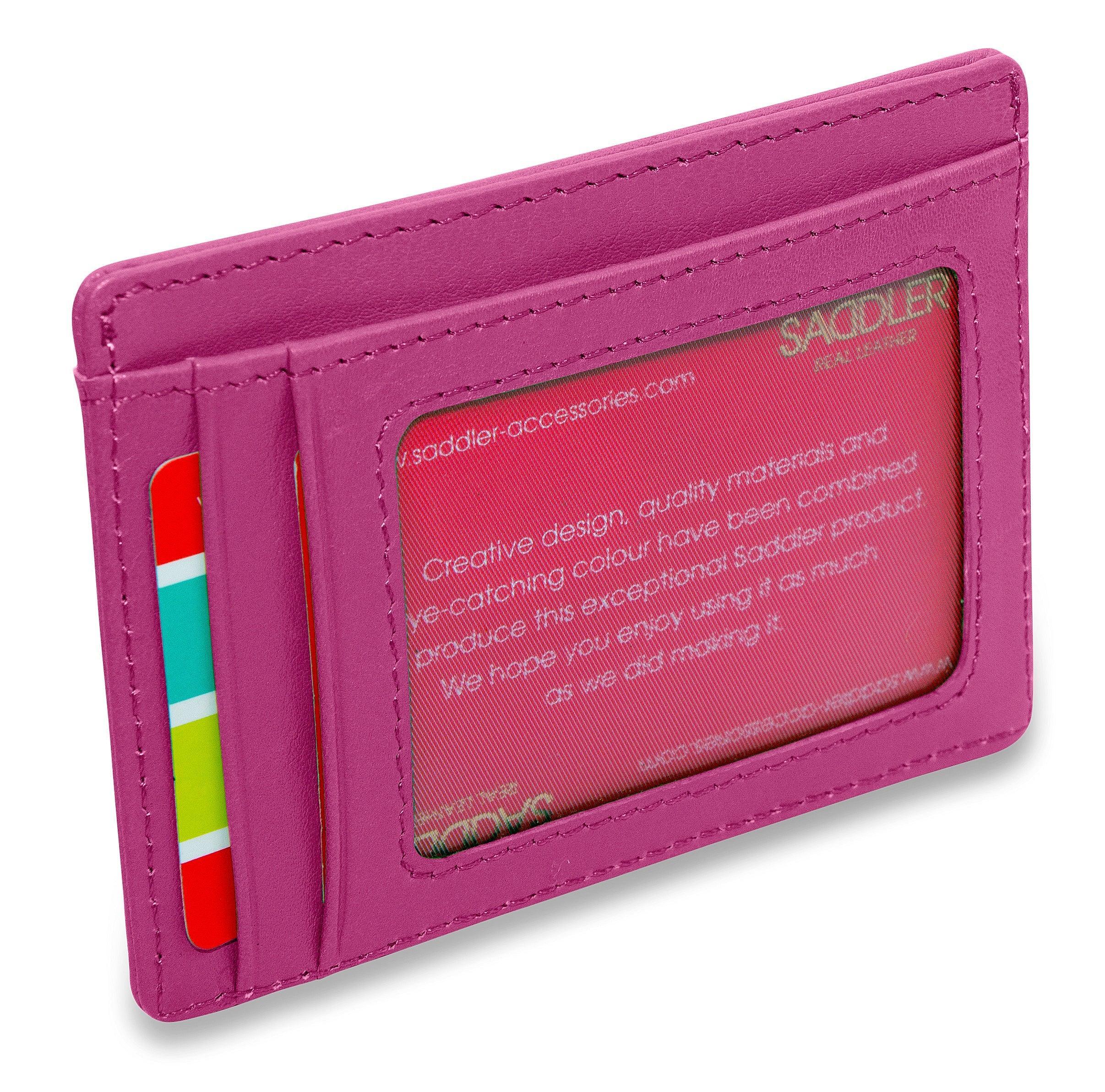 Slim Leather Card Holder "Stella" – Handmade by Saddler |Gift Boxed - Image 28
