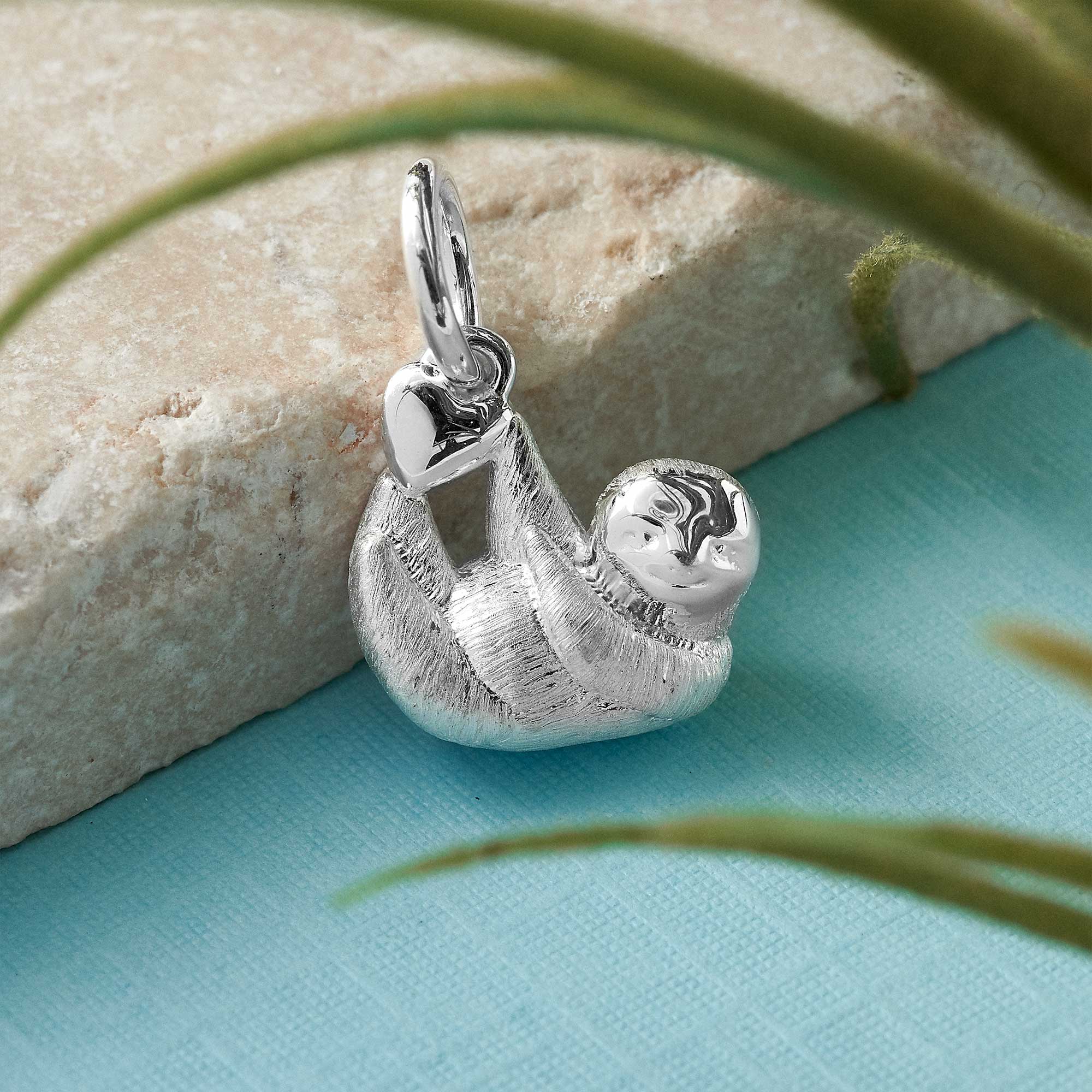 Sloth Silver Charm - Image 4