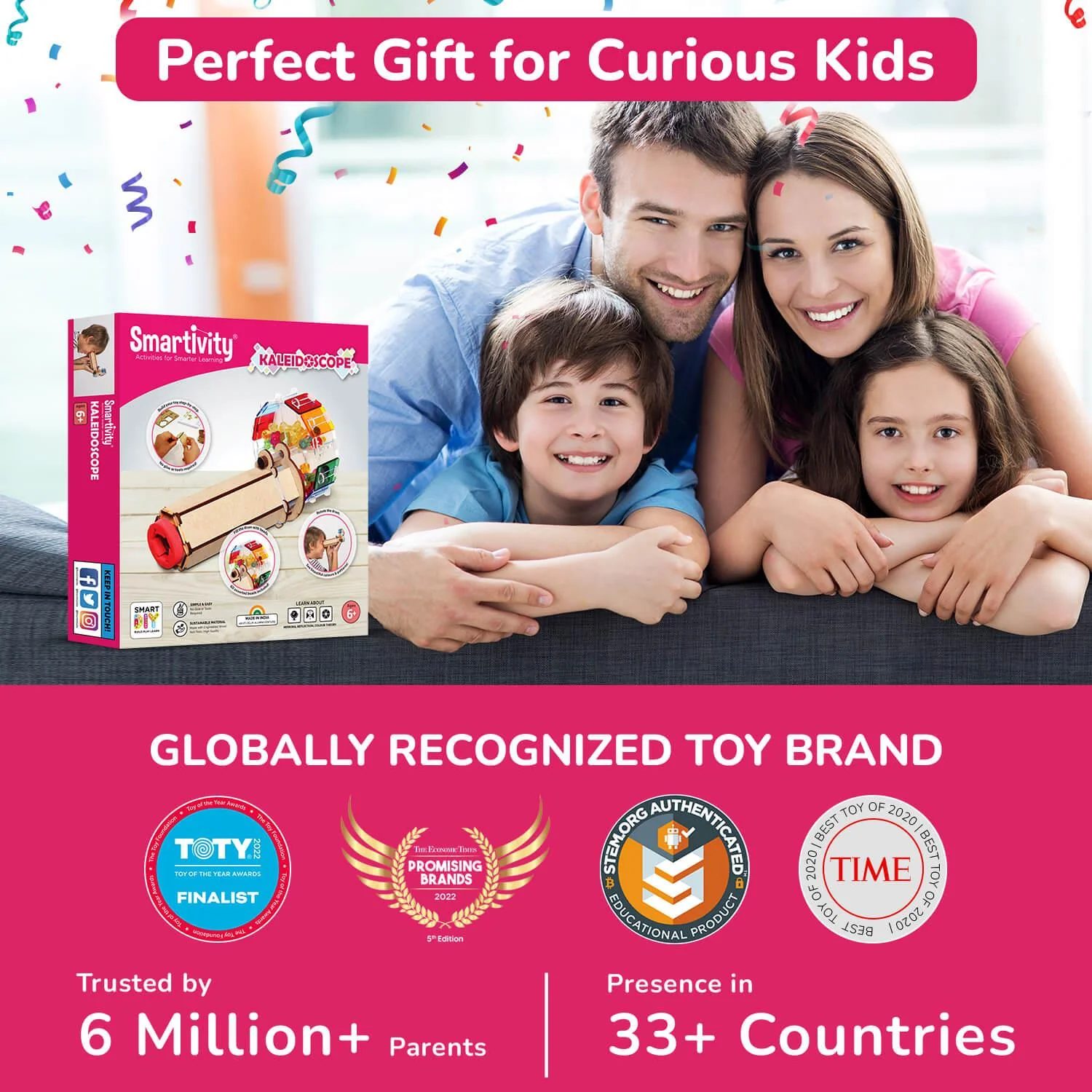 Smartivity Kaleidoscope | Build-It-Yourself STEAM Toy - Image 6