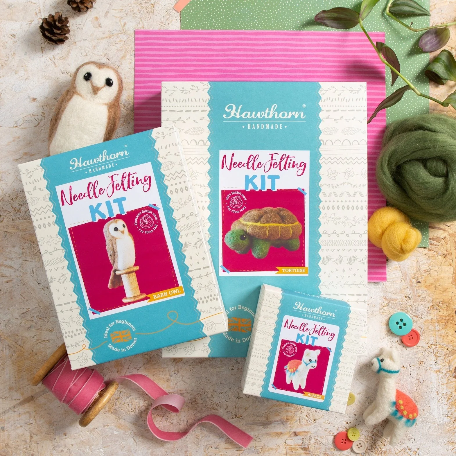 Snail Needle Felting Kit for Beginners - Image 5