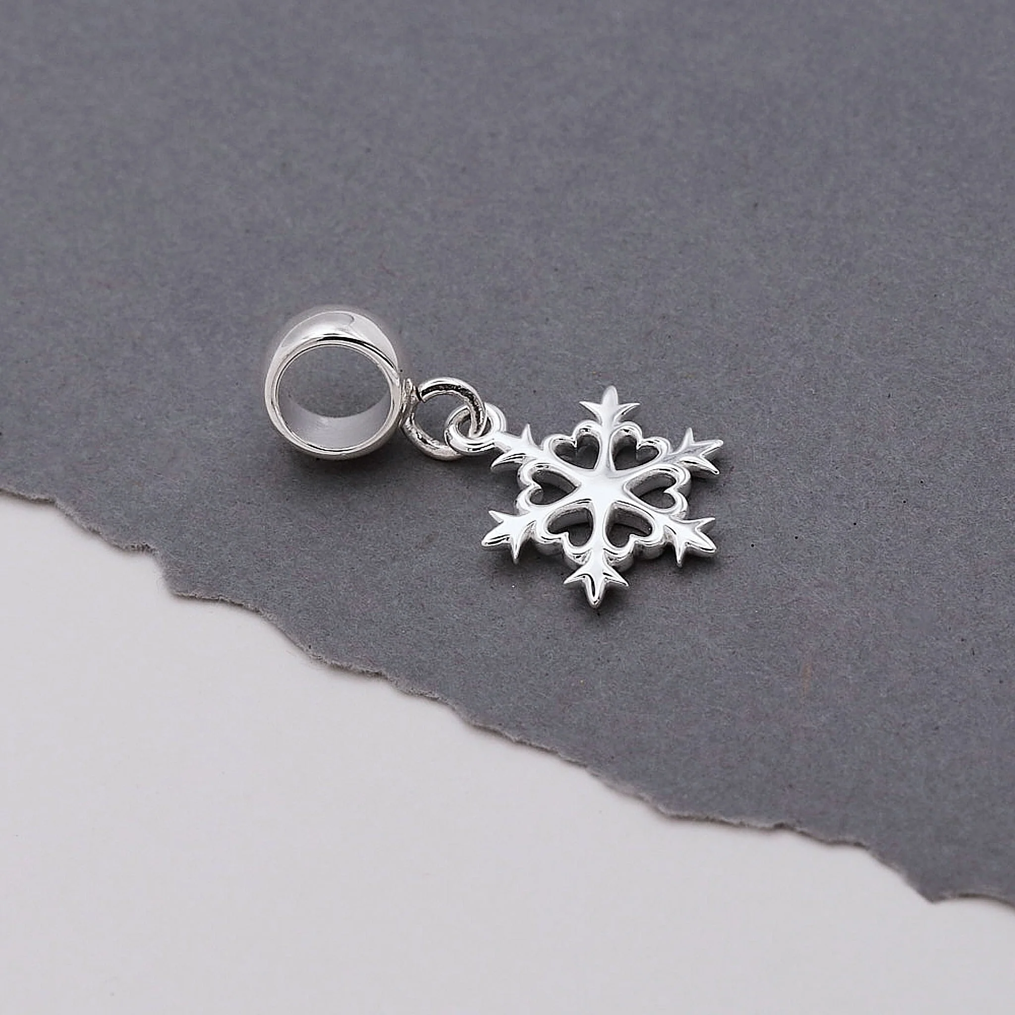 Snowflake Silver Charm - Image 5