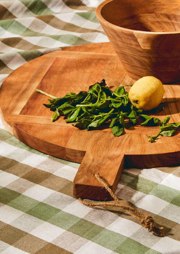 Socorro Acacia Wood Salad Bowl - Image 4