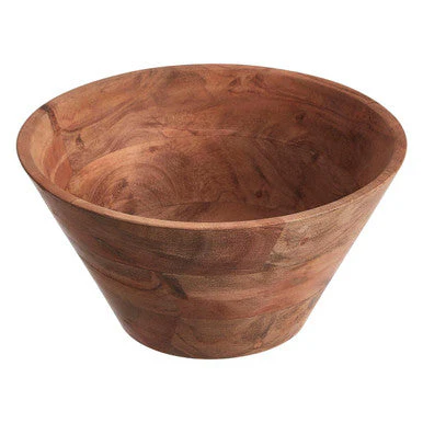Socorro Acacia Wood Salad Bowl - Image 6