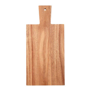 Socorro Rectangular Pink Edge Chopping Board - Image 2