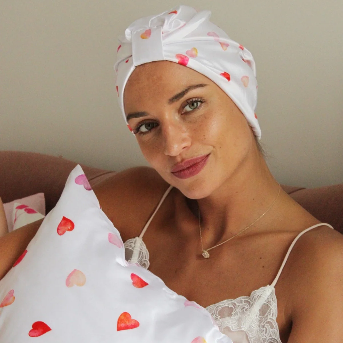 Soft Satin Pillowcase Set, Loveheart - Image 3