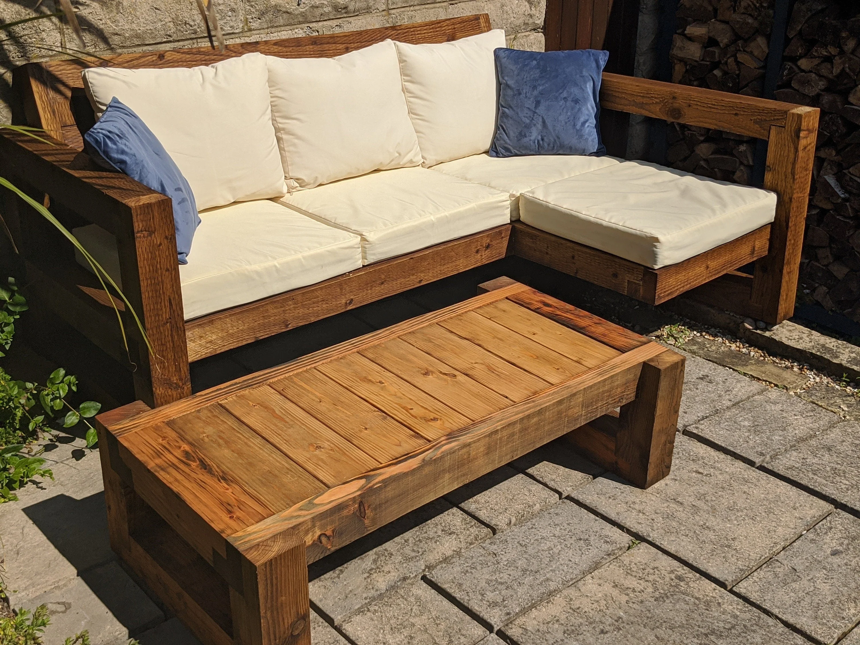 Solid Wood Garden Daybed - Image 6