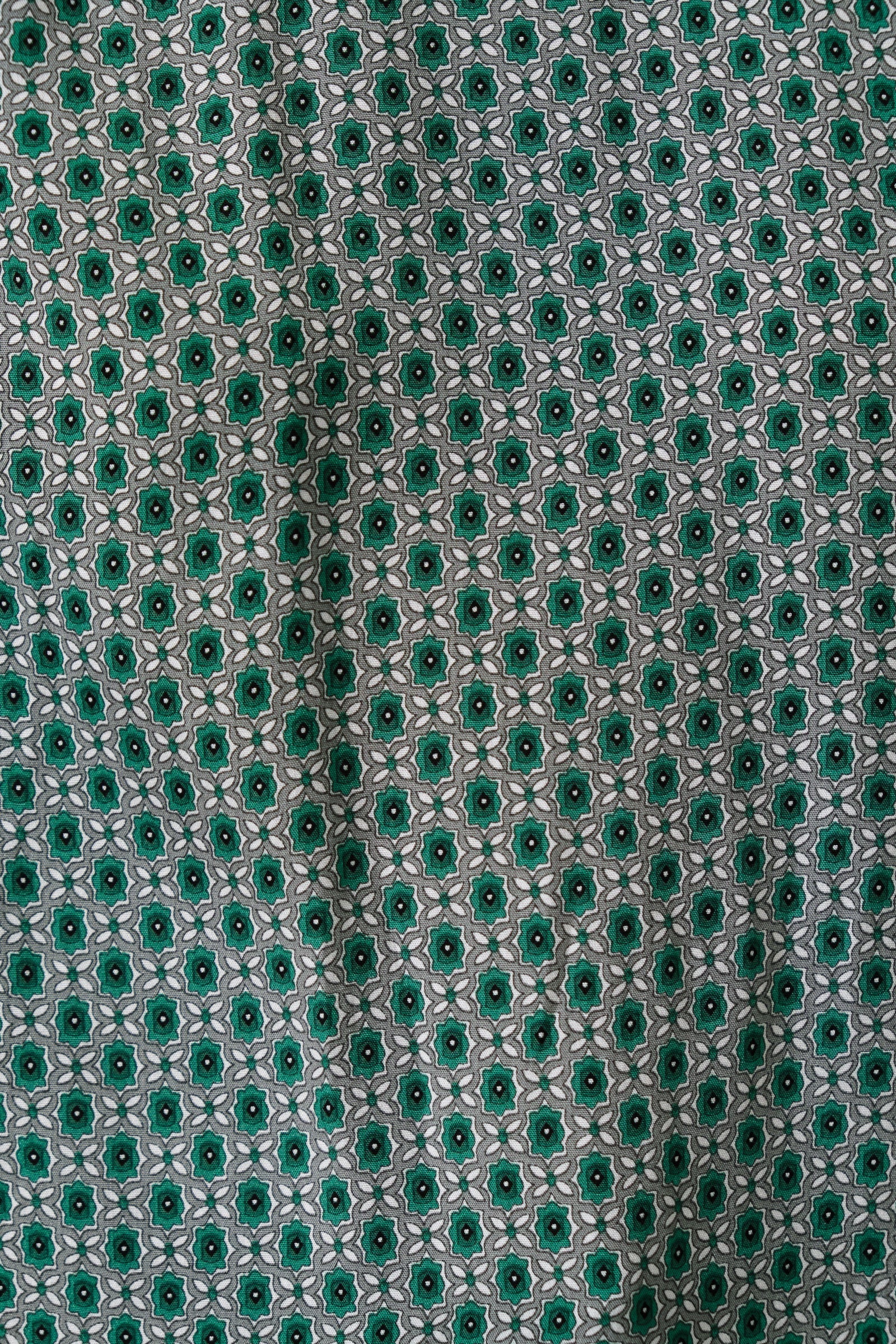 Solyne Flower Tile Print Mini Dress - Image 6