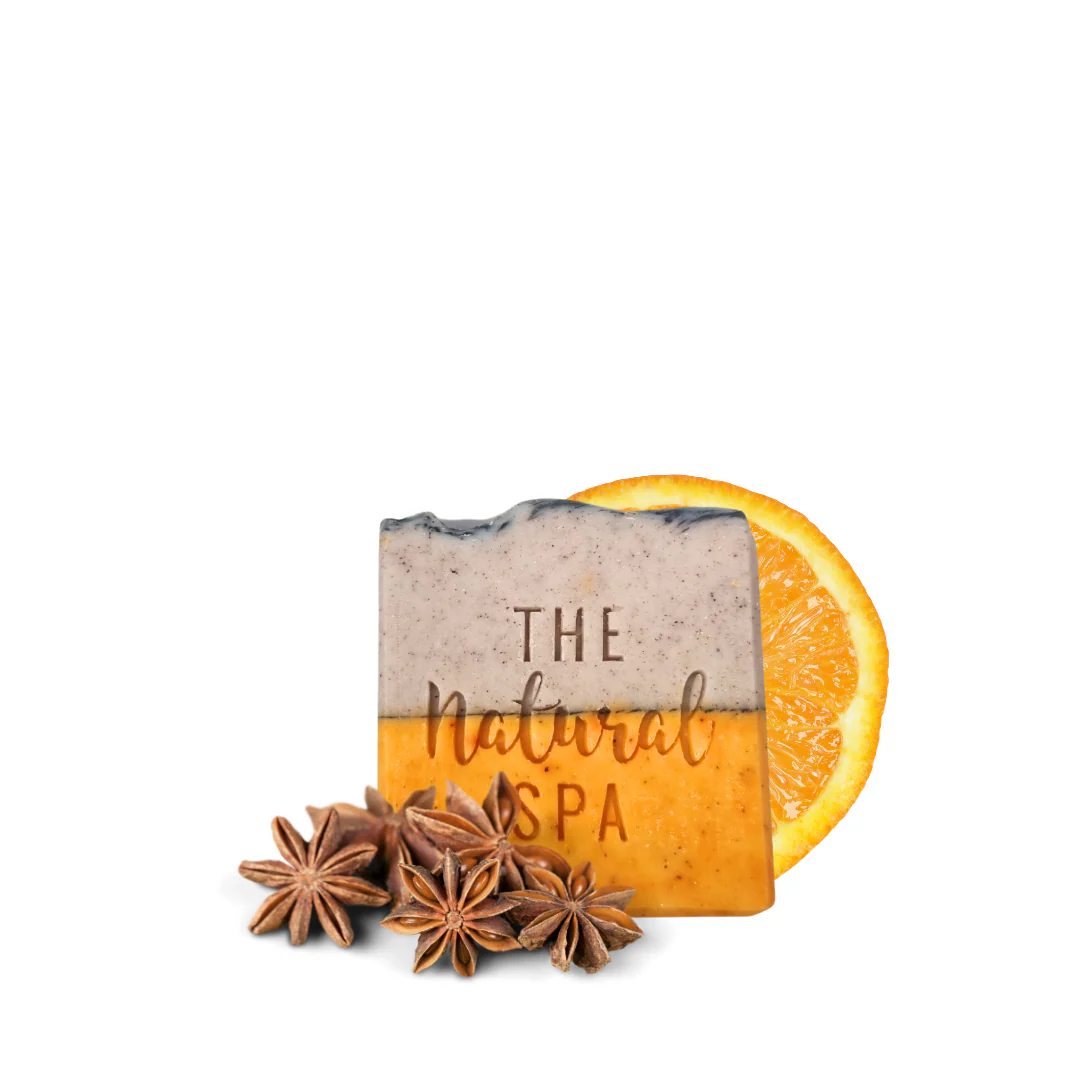 Spiced Orange Soap Bar - Sweet Orange and Star Anise - 3 different styles - Image 4