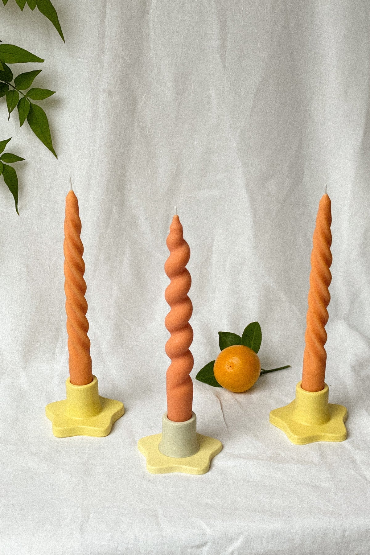 Spiral Taper Candles Bundle of 4 - Image 2