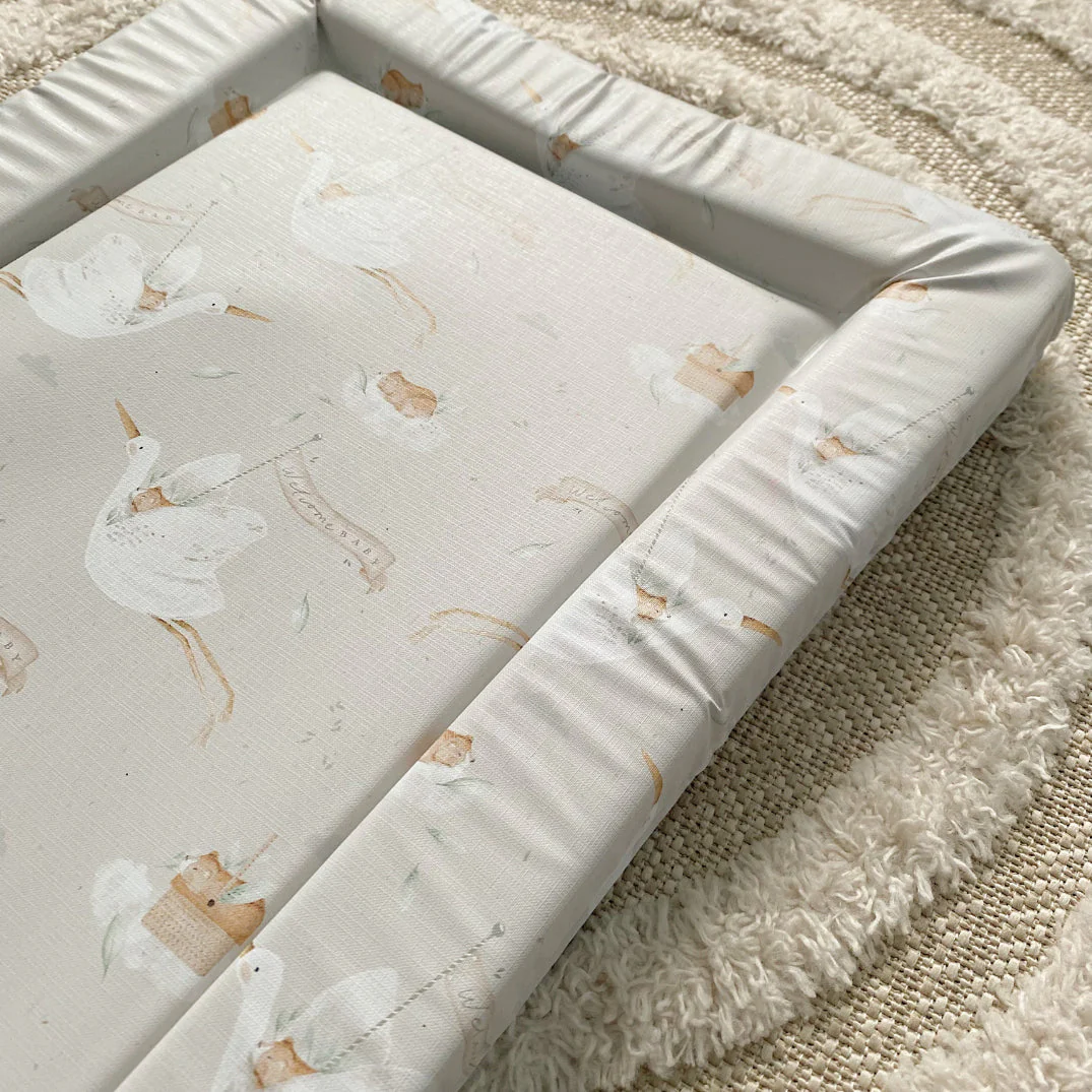 Standard Changing Mat - Welcome Baby Unisex Print - Image 5