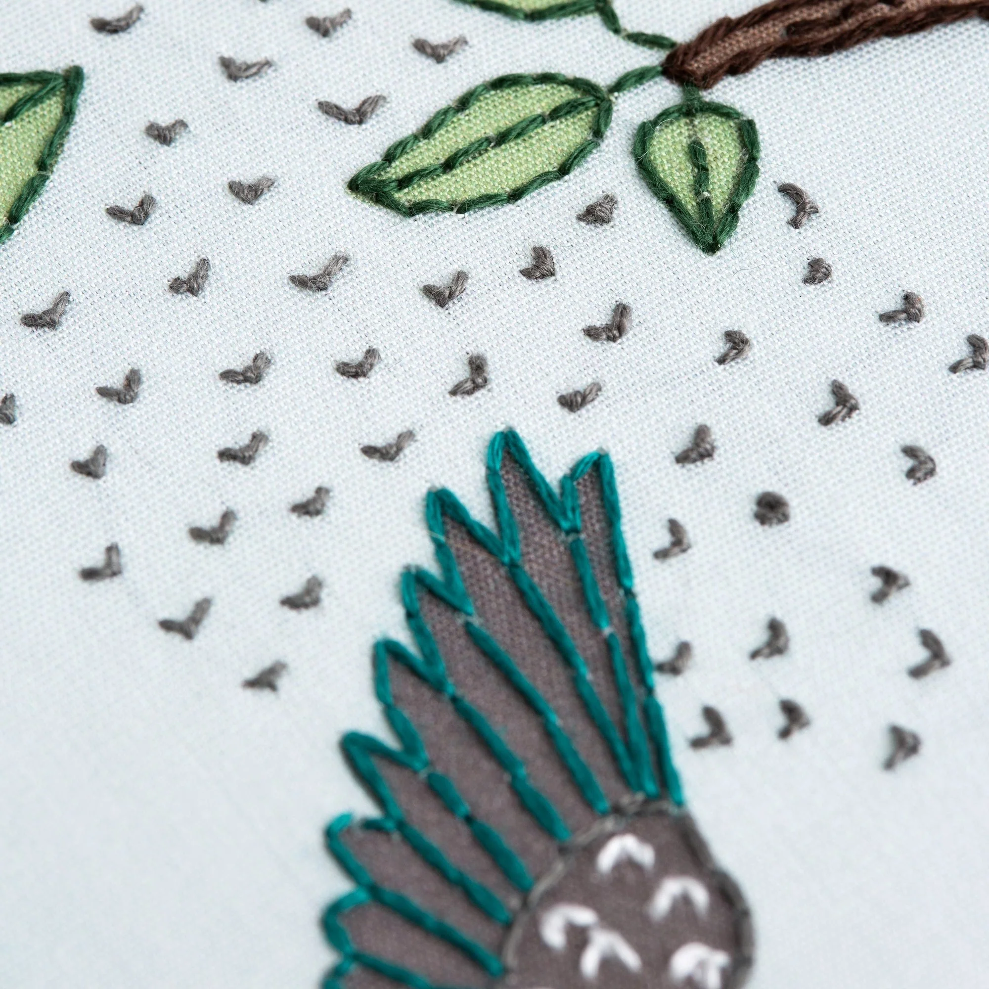 'Starling Song' Bird Embroidery Kit for Beginners - Image 5